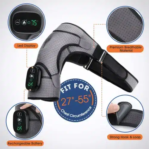 Hewelth Triple Method Shoulder Massager (Upgraded Version [year]) - Official Retailer