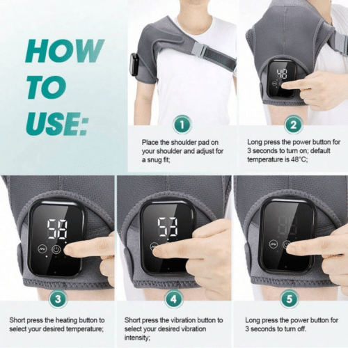 Hewelth Triple Method Shoulder Massager (Upgraded Version [year]) - Official Retailer